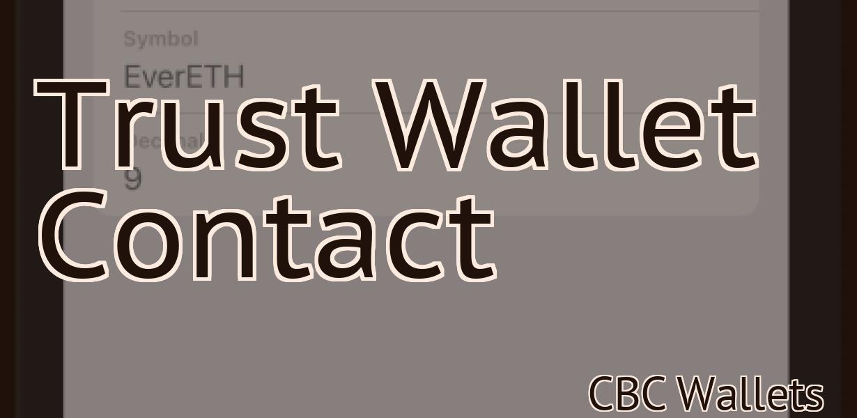 Trust Wallet Contact
