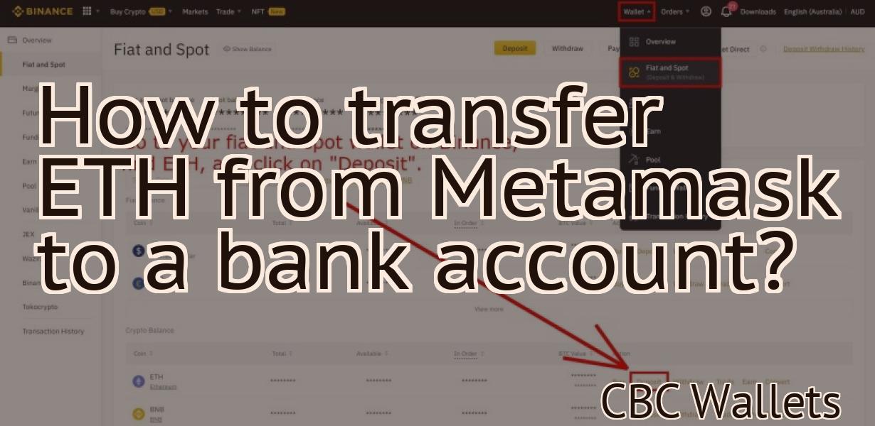 How to transfer ETH from Metamask to a bank account?