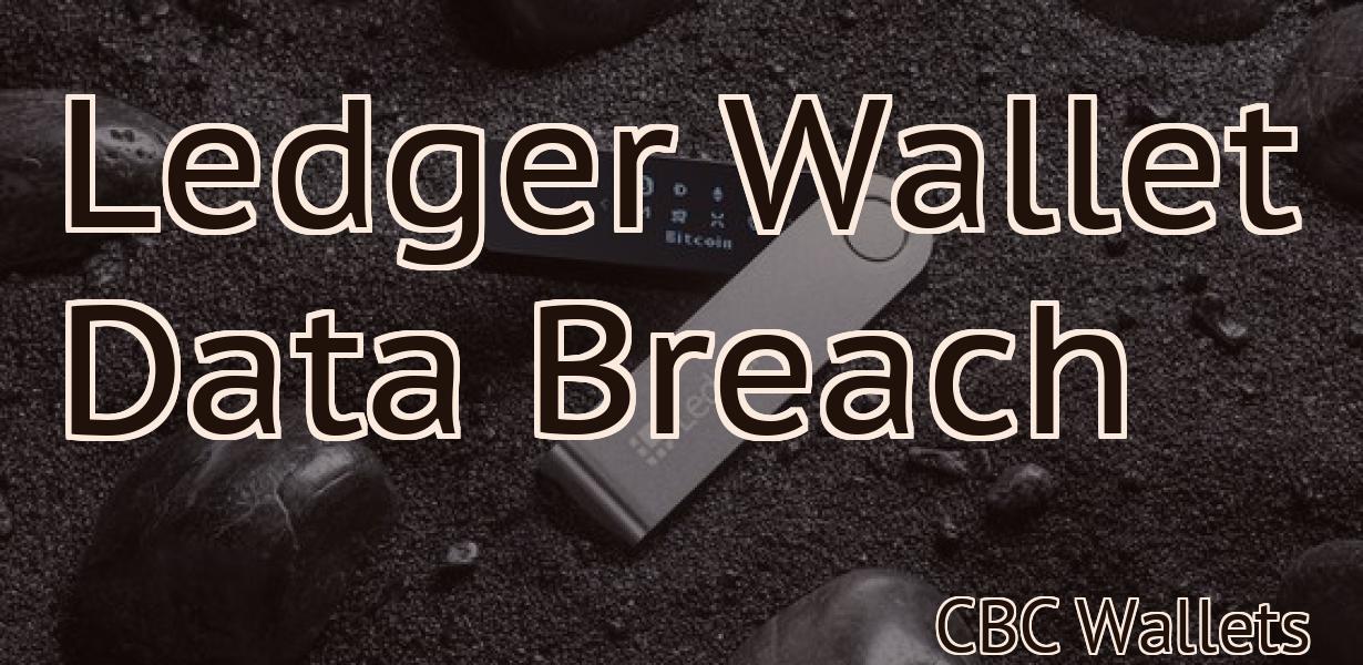 Ledger Wallet Data Breach
