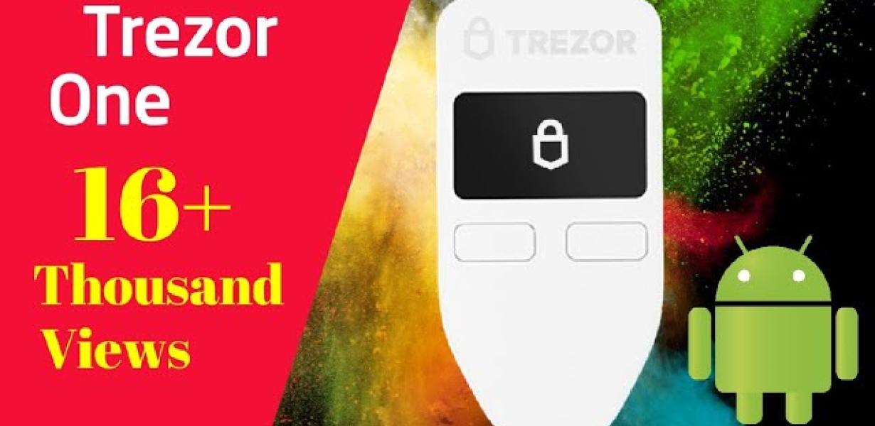 How to set up Trezor One for b