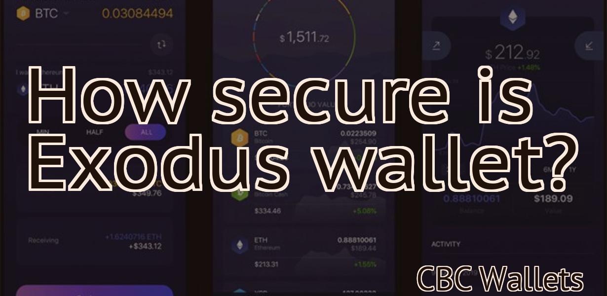 How secure is Exodus wallet?