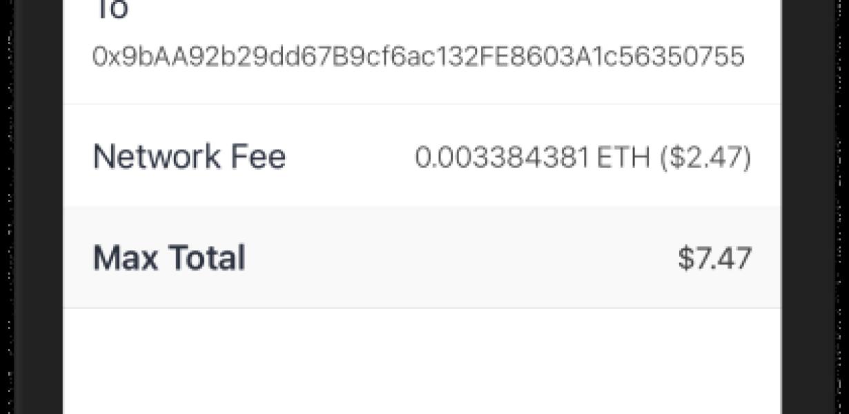 How are Trust Wallet fees calc
