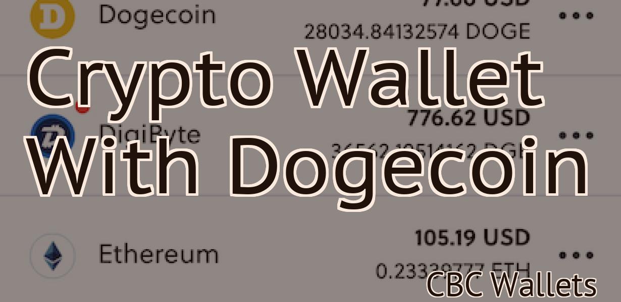 Crypto Wallet With Dogecoin