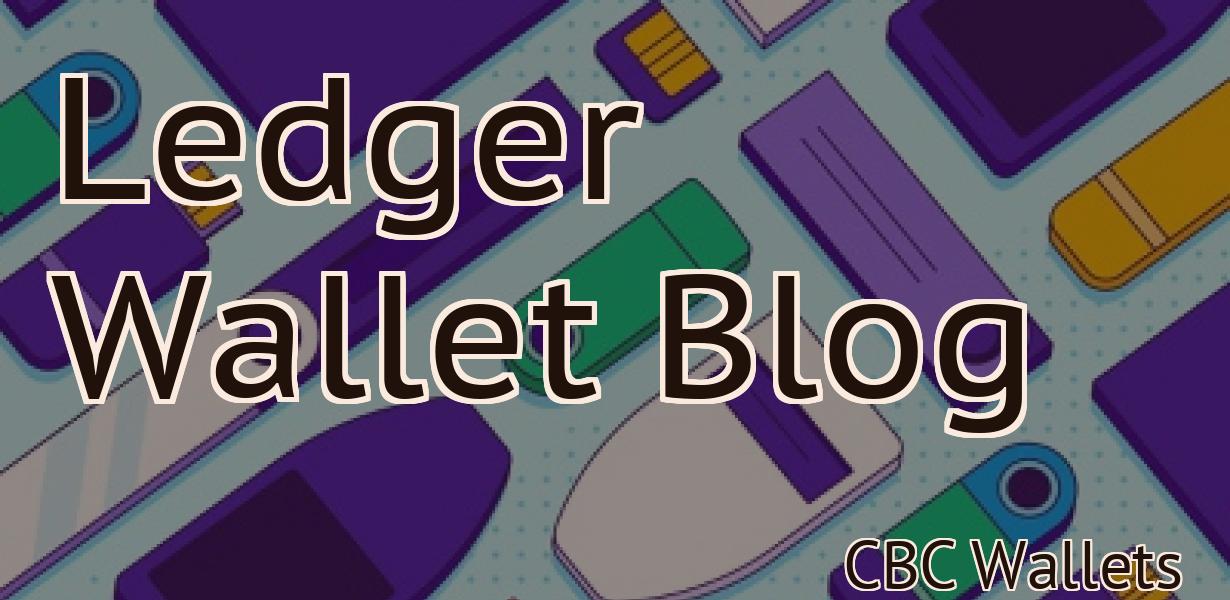 Ledger Wallet Blog