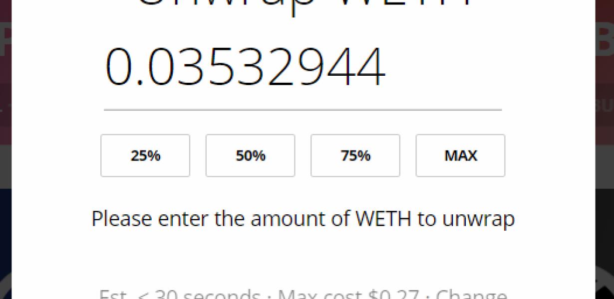 How to Access Your WETH Funds 