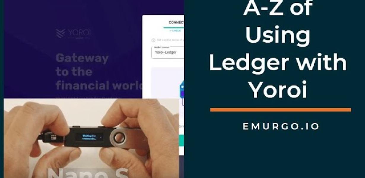 How to connect a Ledger hardwa