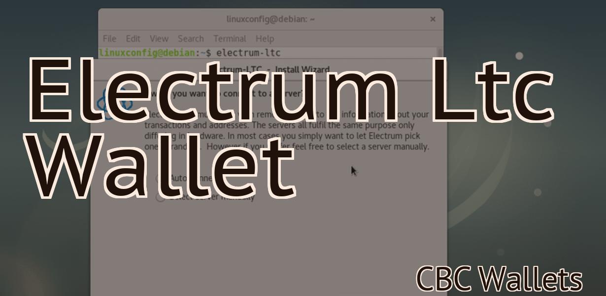 Electrum Ltc Wallet