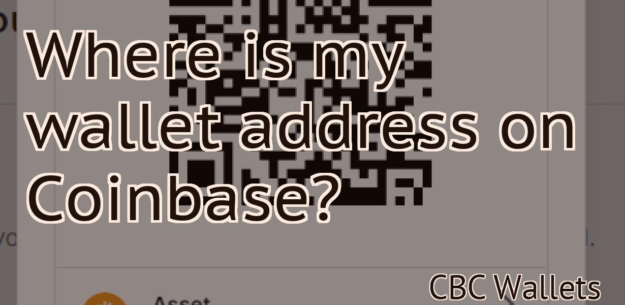 Where is my wallet address on Coinbase?