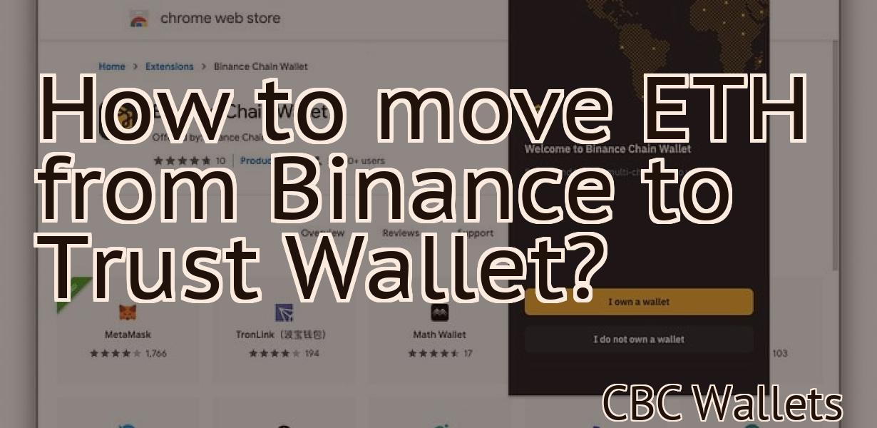 How to move ETH from Binance to Trust Wallet?