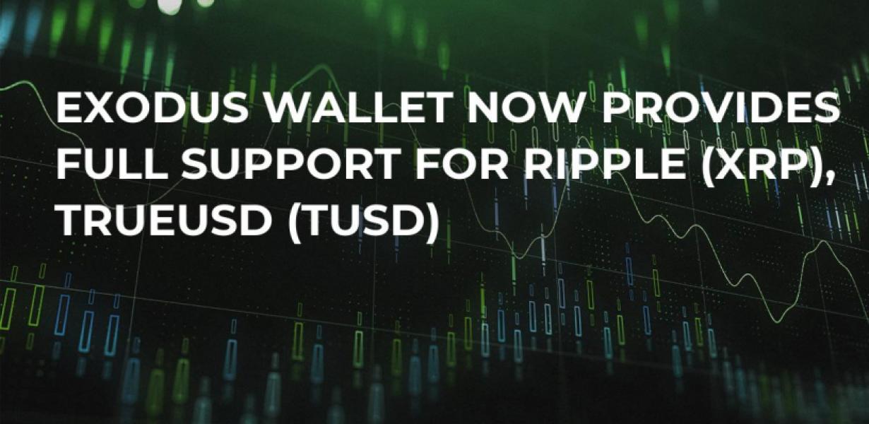 exodus ripple wallet: the most