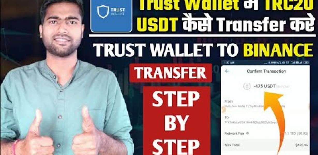 How to Trade Binance USDT on T