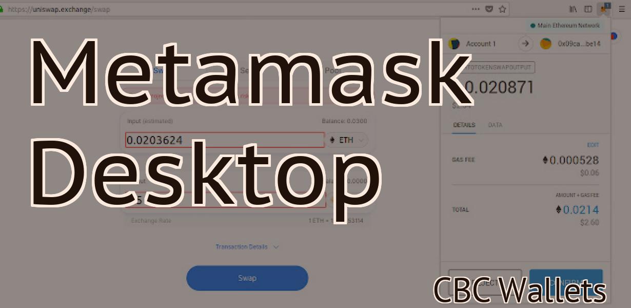 Metamask Desktop