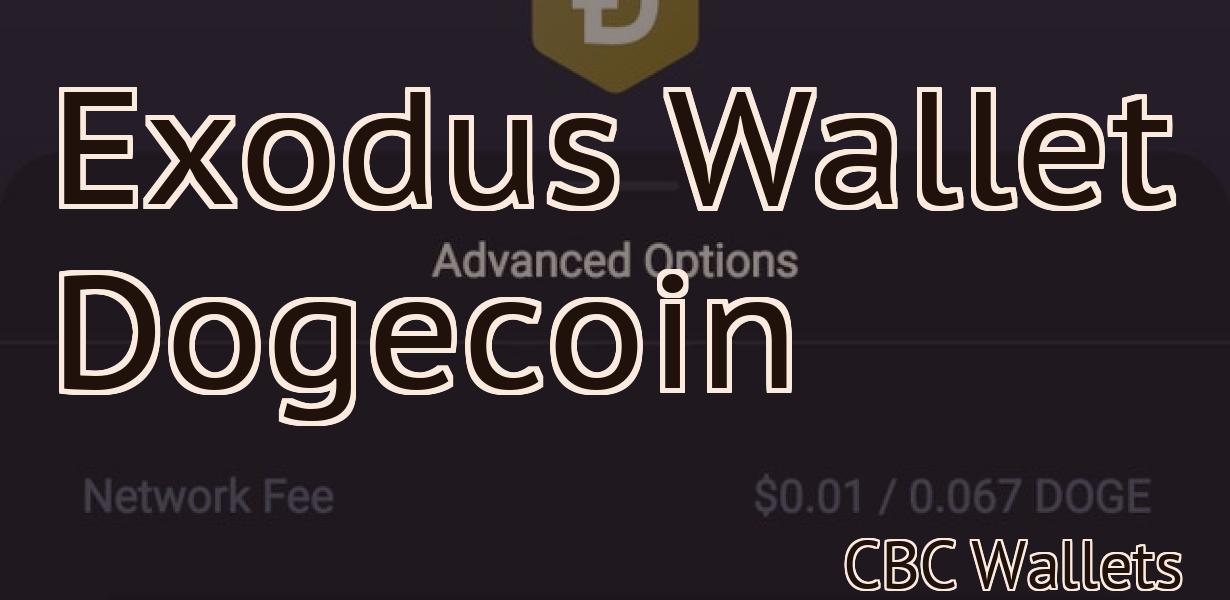 Exodus Wallet Dogecoin