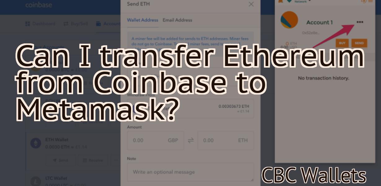 Can I transfer Ethereum from Coinbase to Metamask?