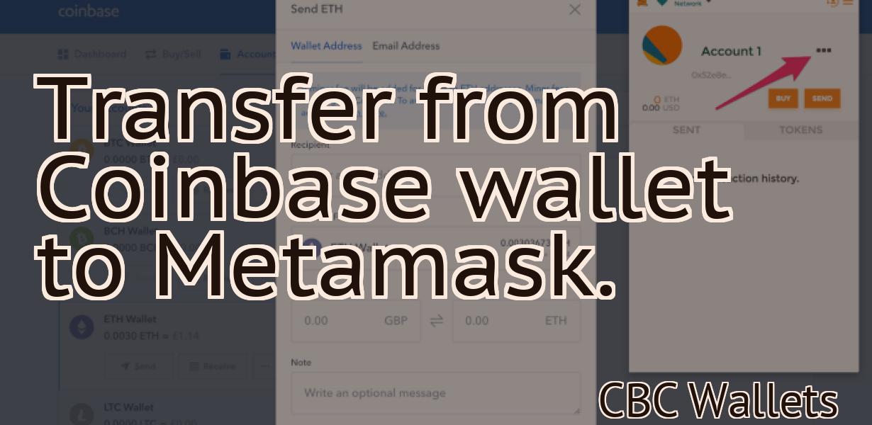 Transfer from Coinbase wallet to Metamask.