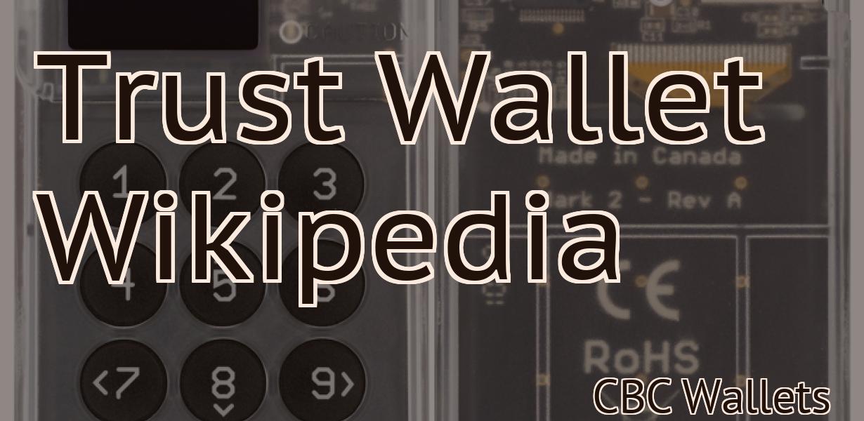Trust Wallet Wikipedia