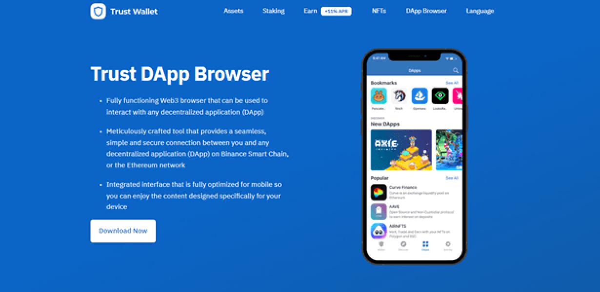 Use the Dapp Browser on Trust 