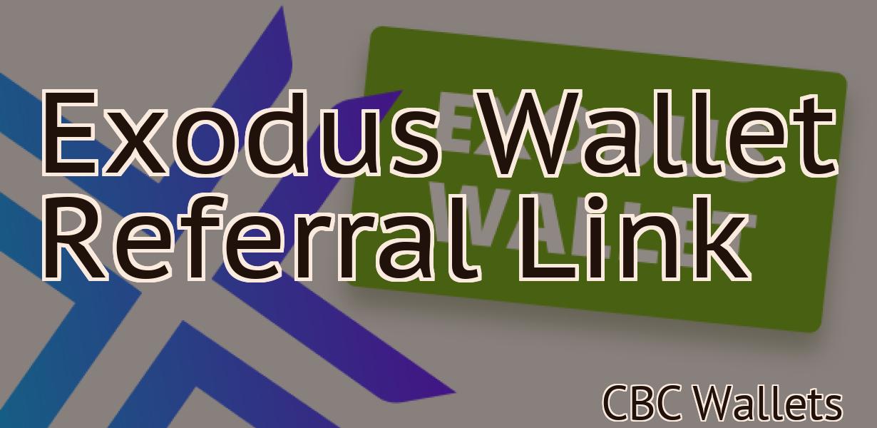 Exodus Wallet Referral Link