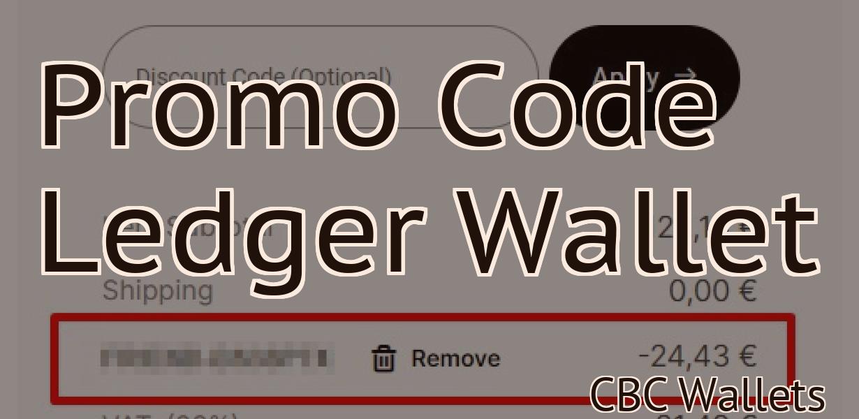 Promo Code Ledger Wallet