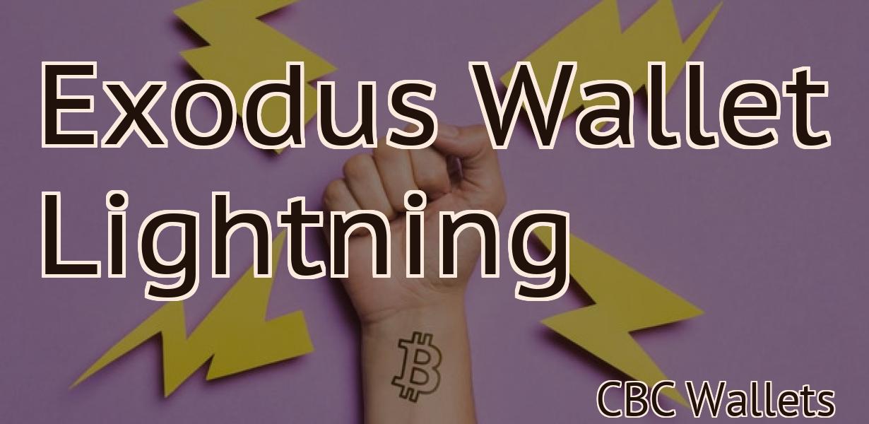 Exodus Wallet Lightning