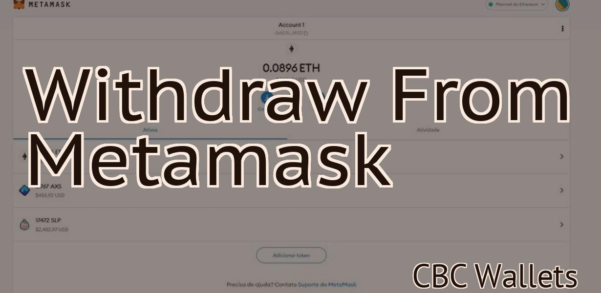 Withdraw From Metamask