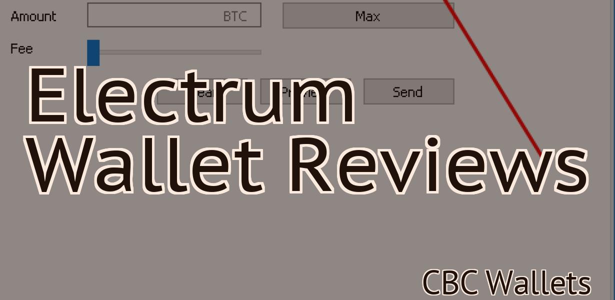 Electrum Wallet Reviews