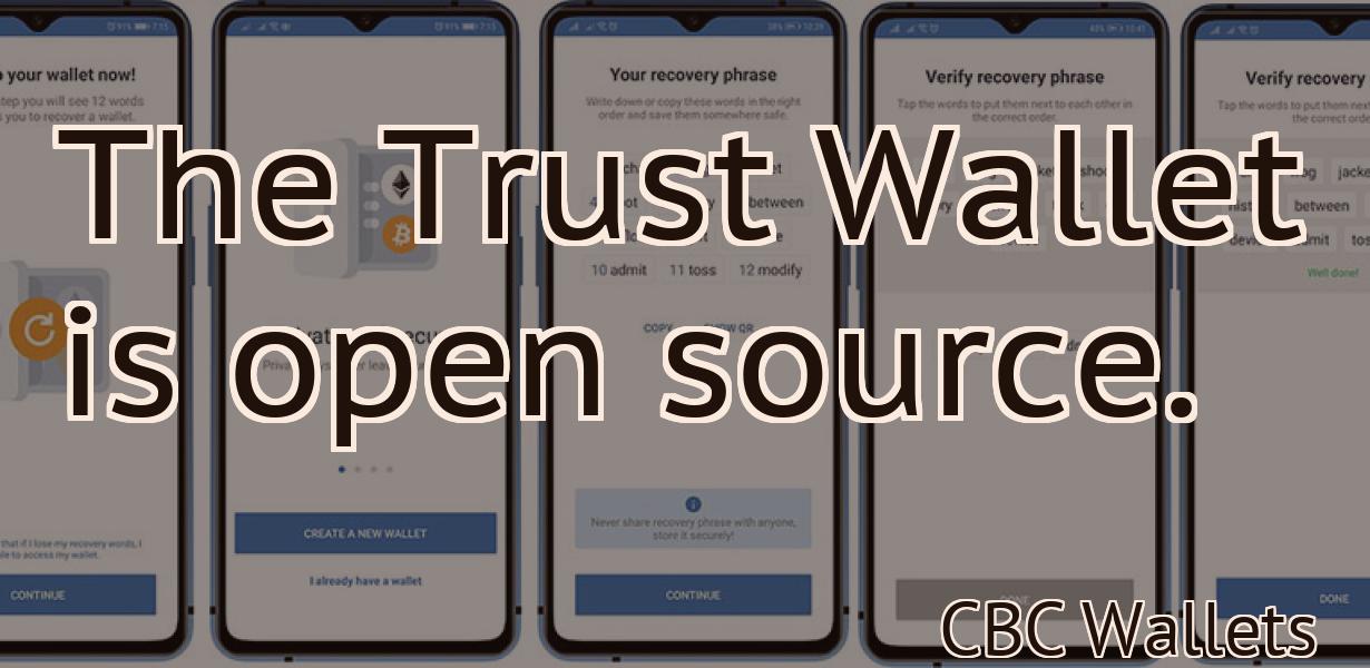 The Trust Wallet is open source.