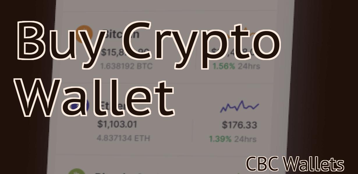 Buy Crypto Wallet