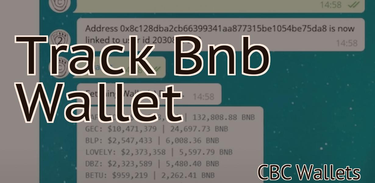 Track Bnb Wallet