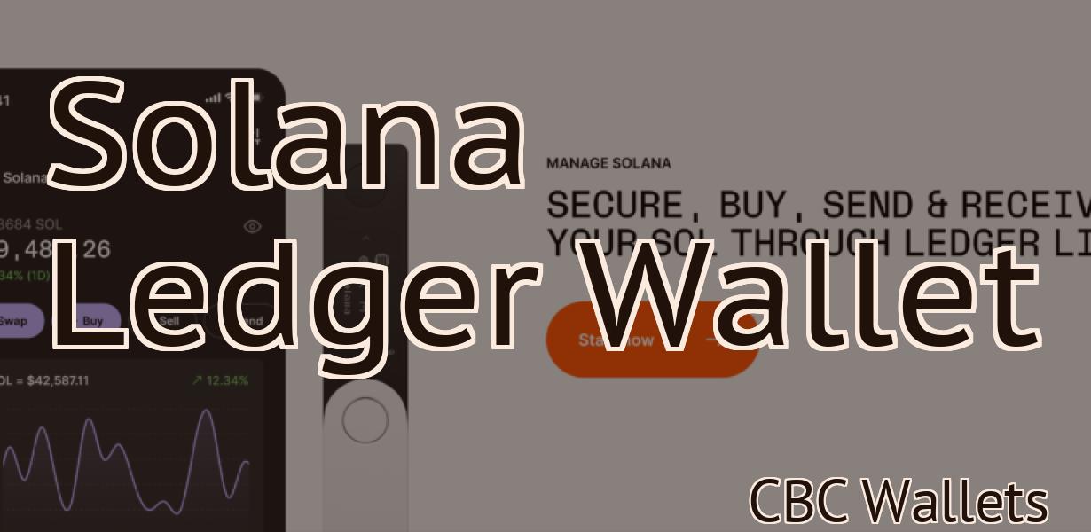 Solana Ledger Wallet
