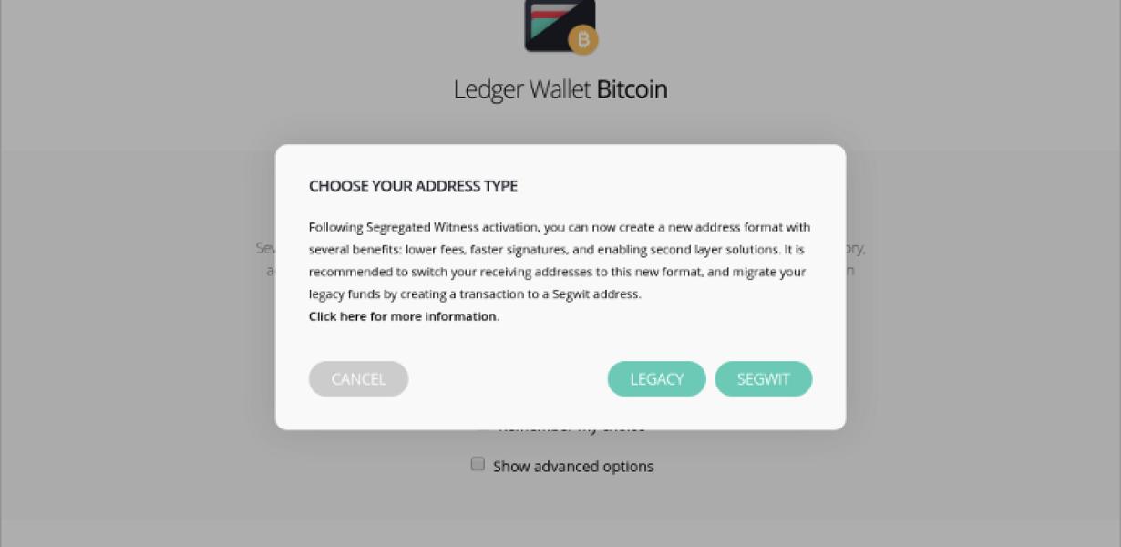 Ledger Nano S Wallet Address F