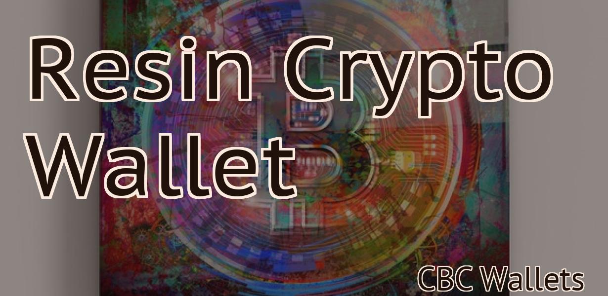 Resin Crypto Wallet