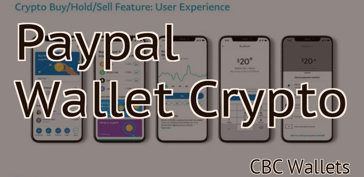 Paypal Wallet Crypto