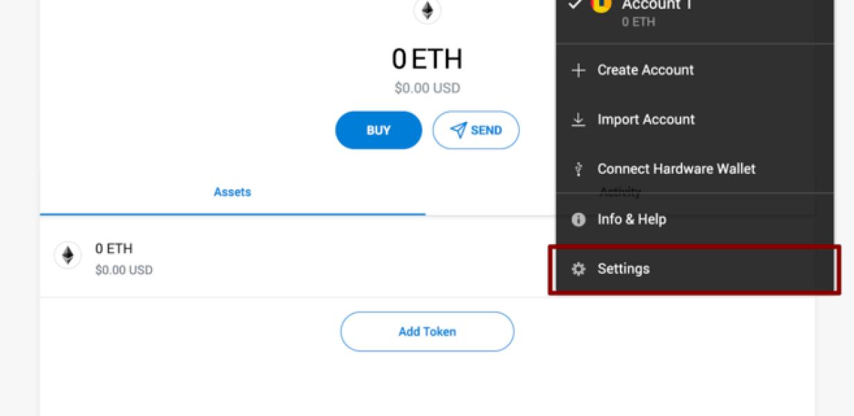 Exporting ETH from Binance to 