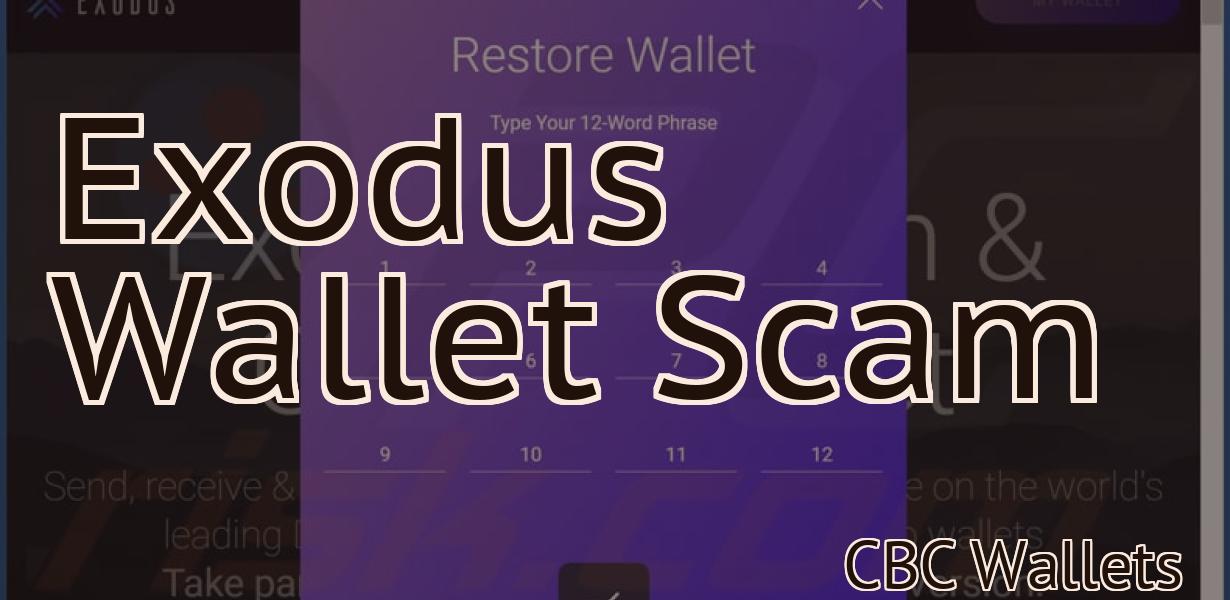 Exodus Wallet Scam
