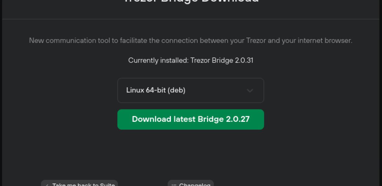 Why Trezor Bridge is the Futur