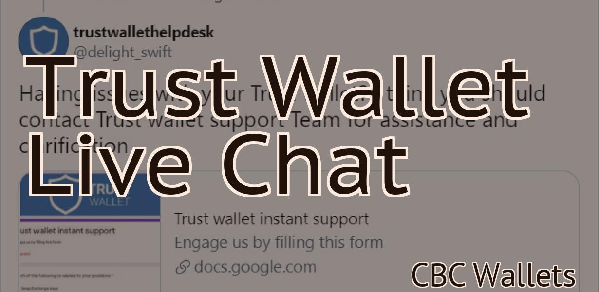 Trust Wallet Live Chat