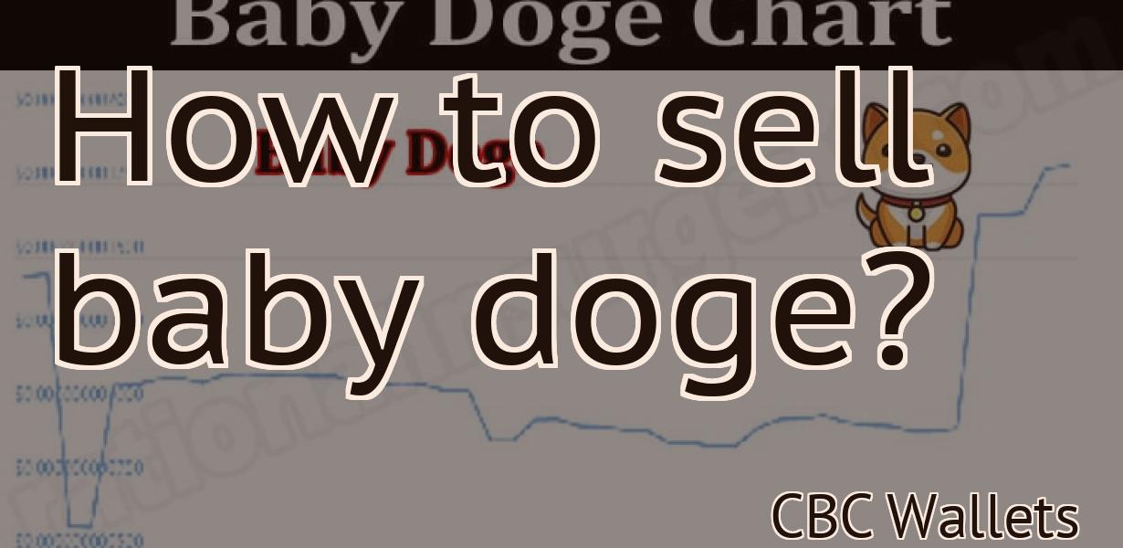How to sell baby doge?