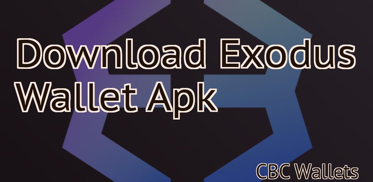 Download Exodus Wallet Apk