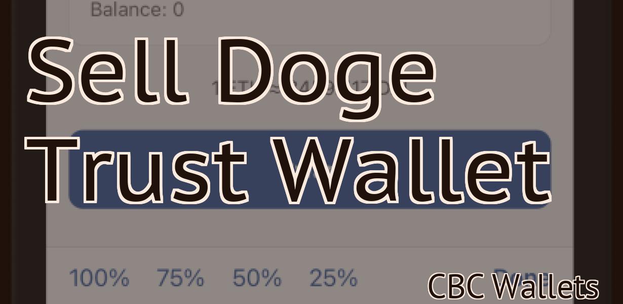 Sell Doge Trust Wallet