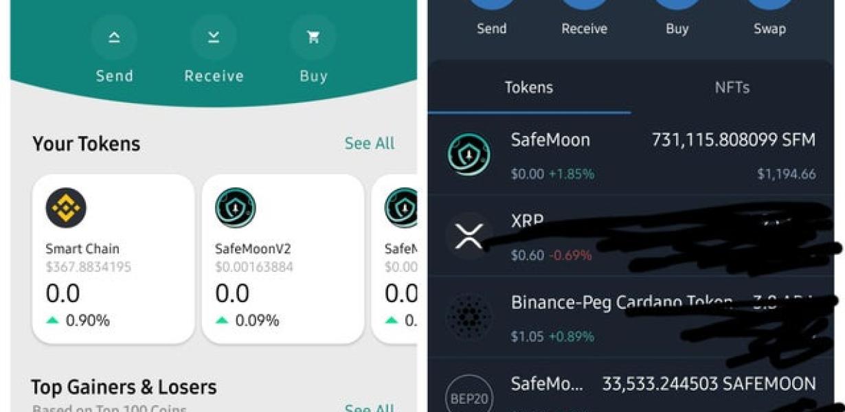 Using BNB with SafeMoon Wallet