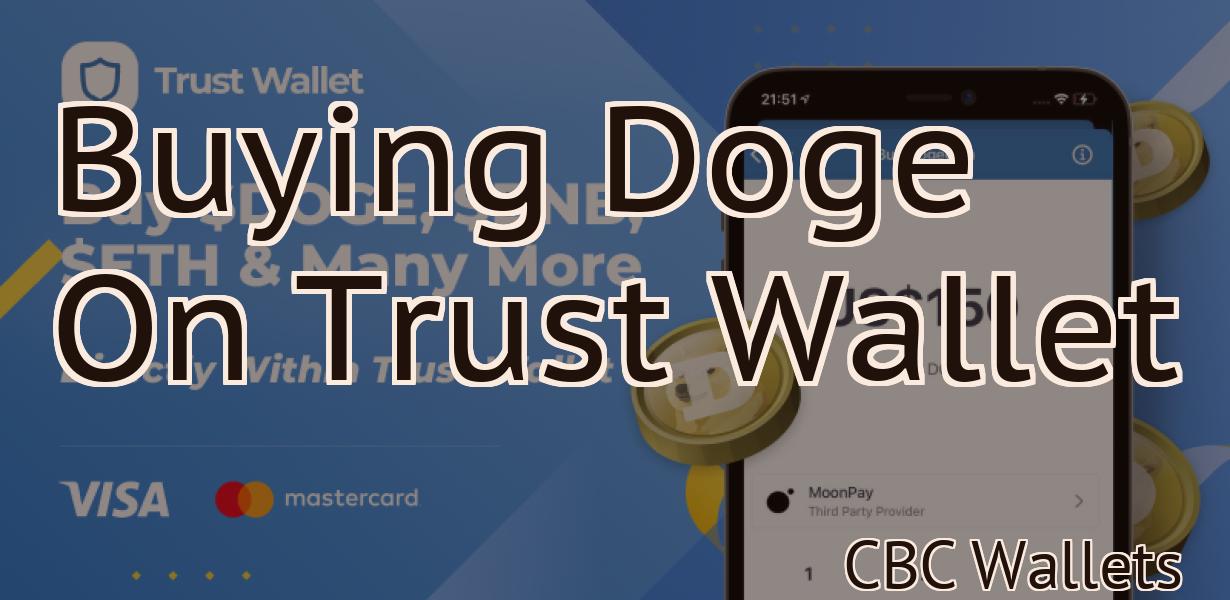 Buying Doge On Trust Wallet