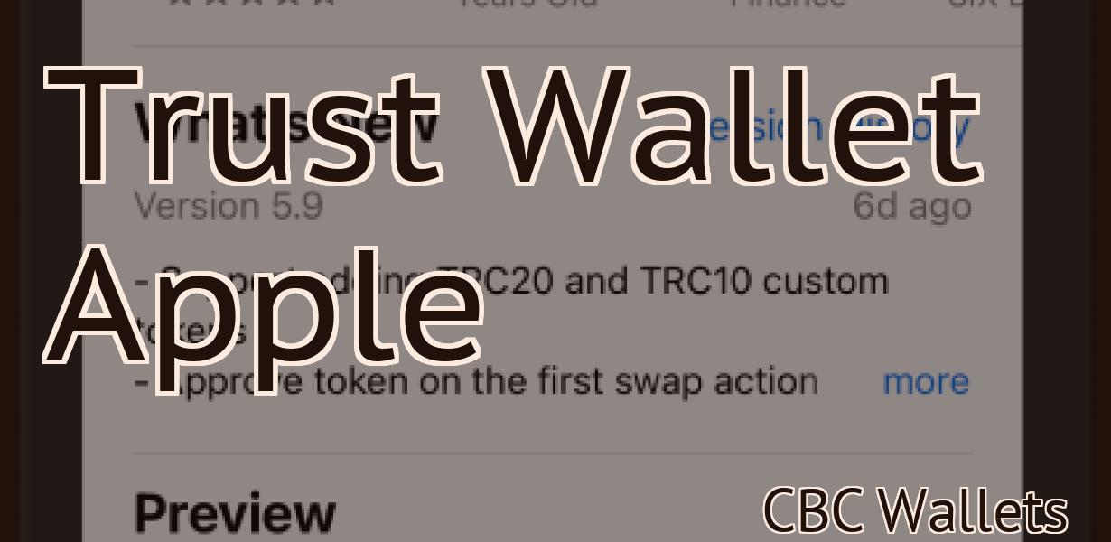 Trust Wallet Apple