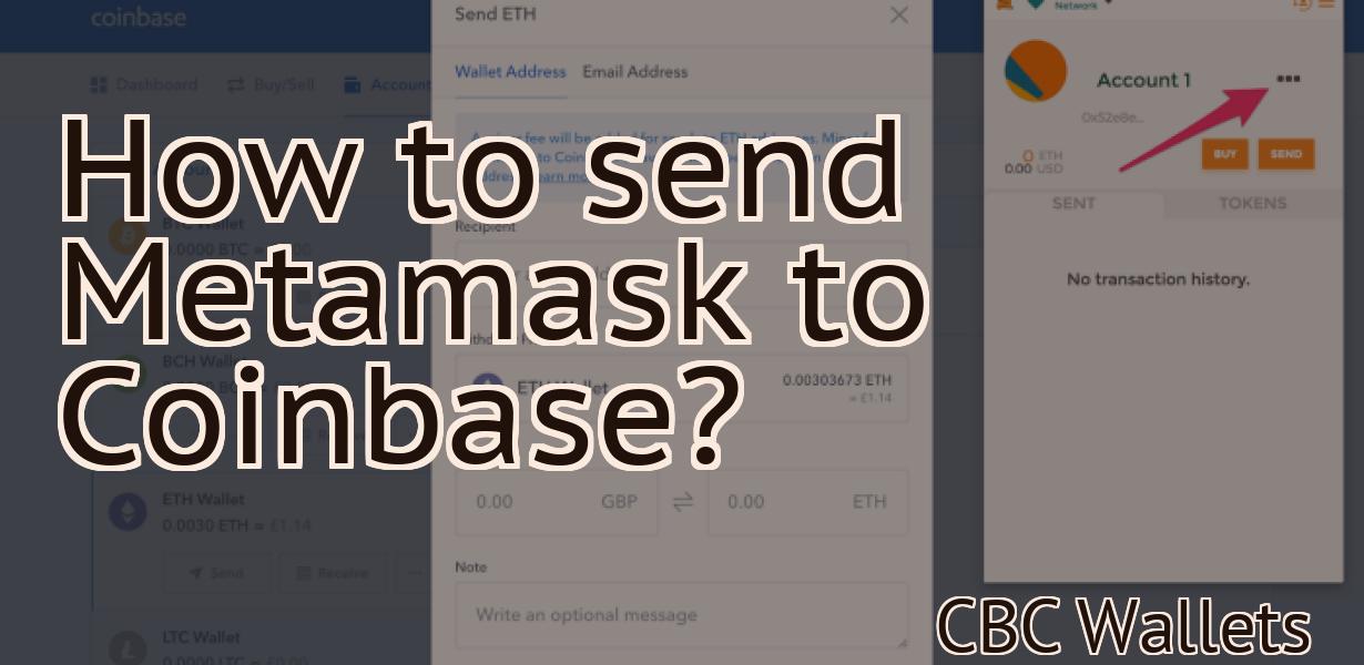 How to send Metamask to Coinbase?