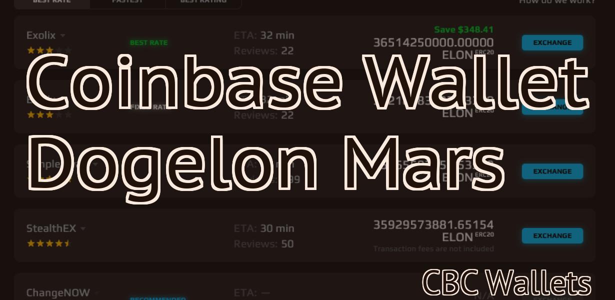Coinbase Wallet Dogelon Mars