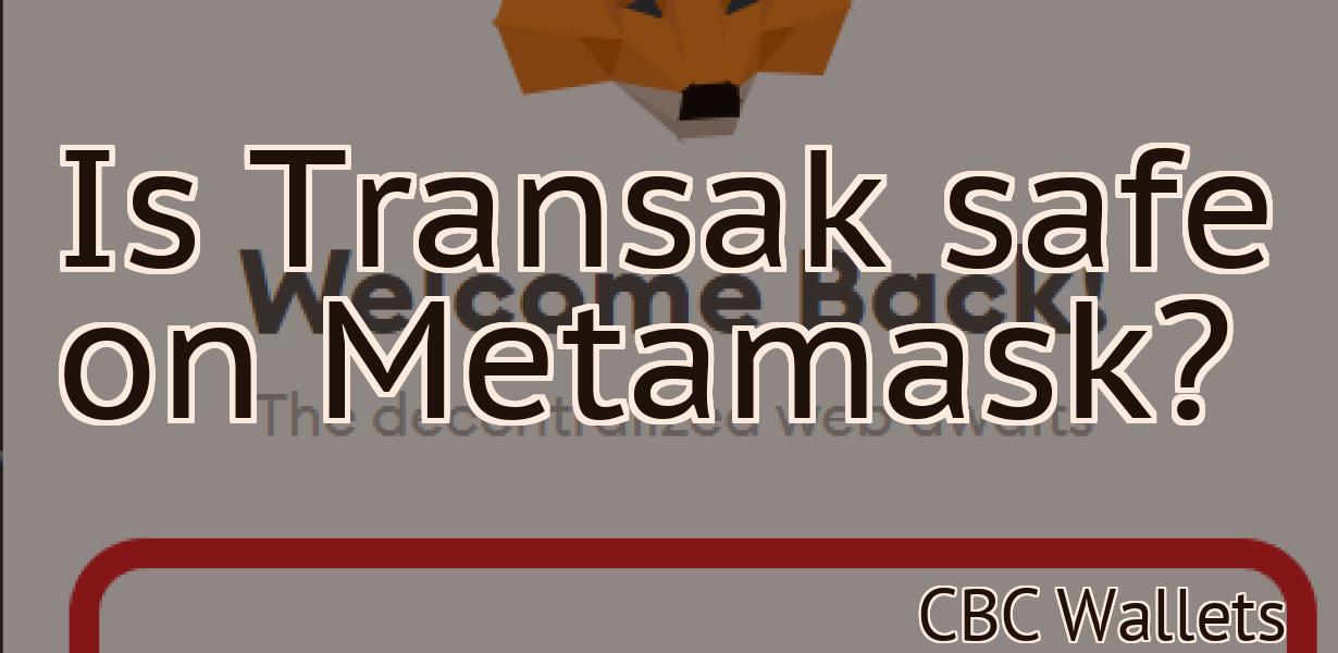 Is Transak safe on Metamask?