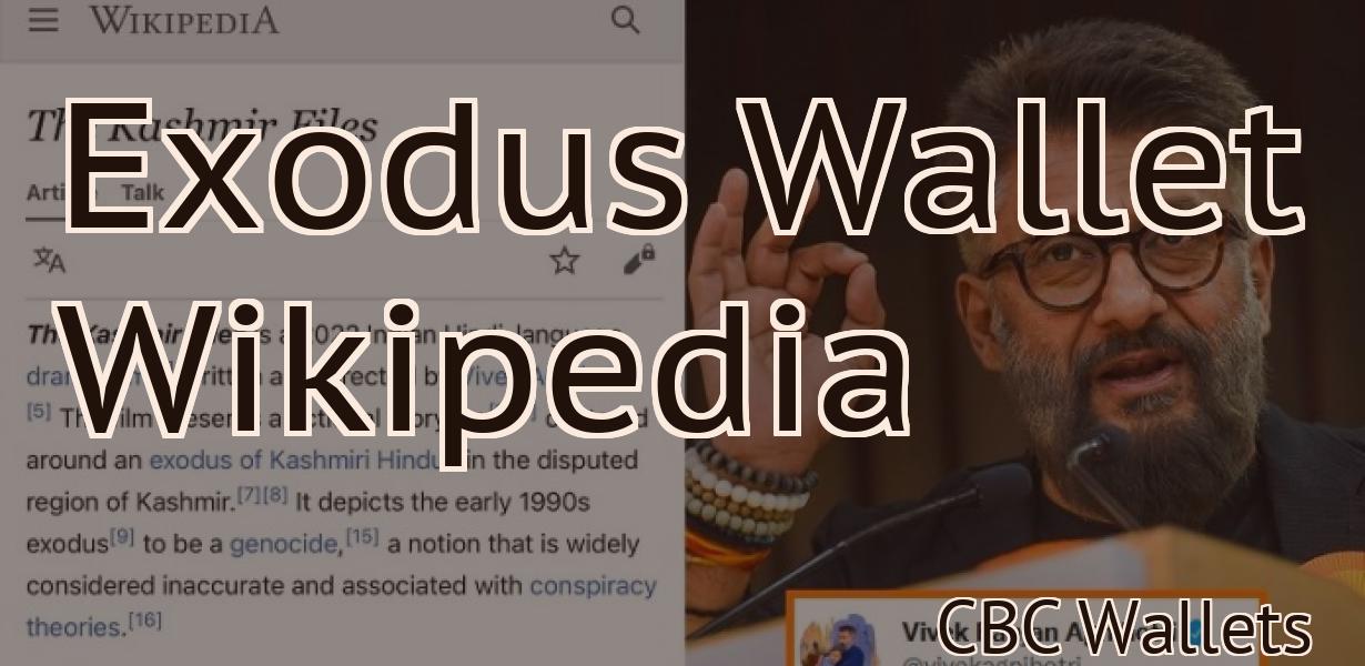 Exodus Wallet Wikipedia