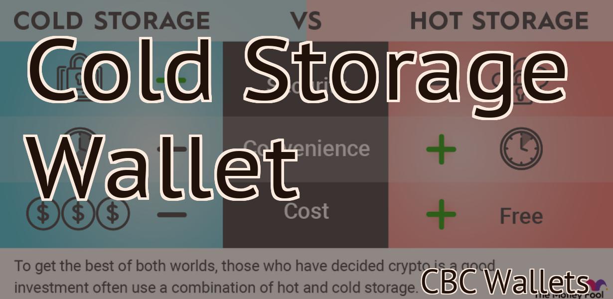 Cold Storage Wallet