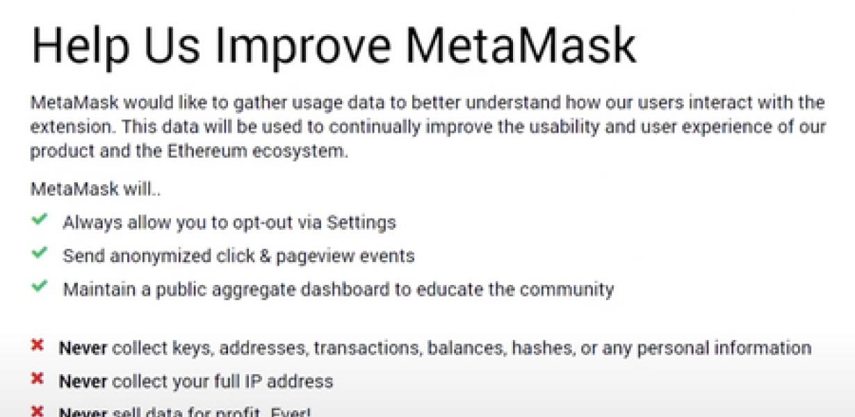 How to Use Your New MetaMask W
