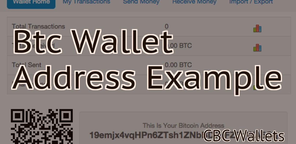 Btc Wallet Address Example